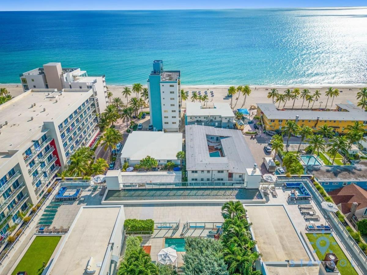 Near Beach - Rooftop Pool - Hot Tub - Broad-Walk Hollywood Buitenkant foto