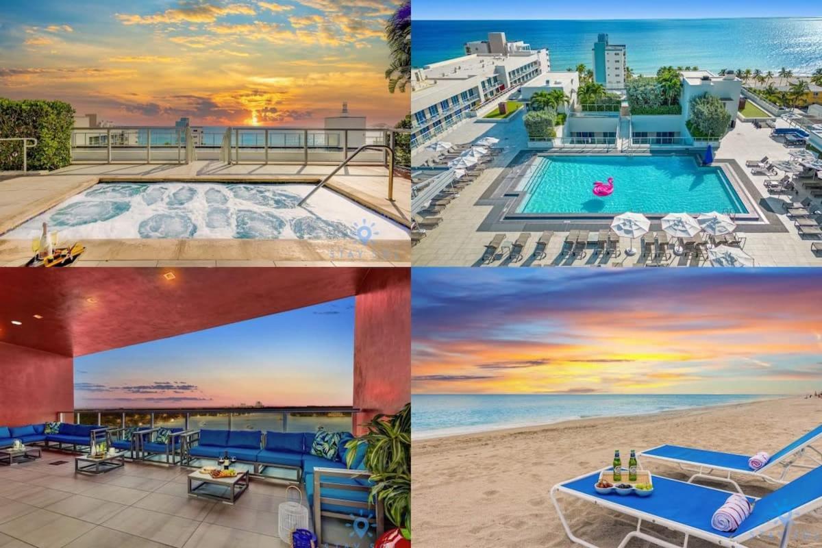 Near Beach - Rooftop Pool - Hot Tub - Broad-Walk Hollywood Buitenkant foto