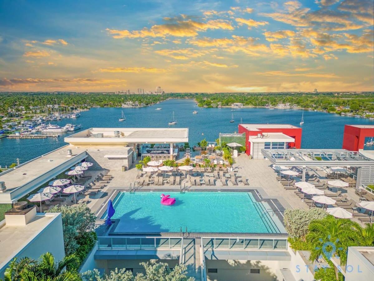 Near Beach - Rooftop Pool - Hot Tub - Broad-Walk Hollywood Buitenkant foto