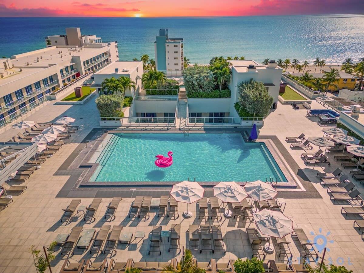 Near Beach - Rooftop Pool - Hot Tub - Broad-Walk Hollywood Buitenkant foto