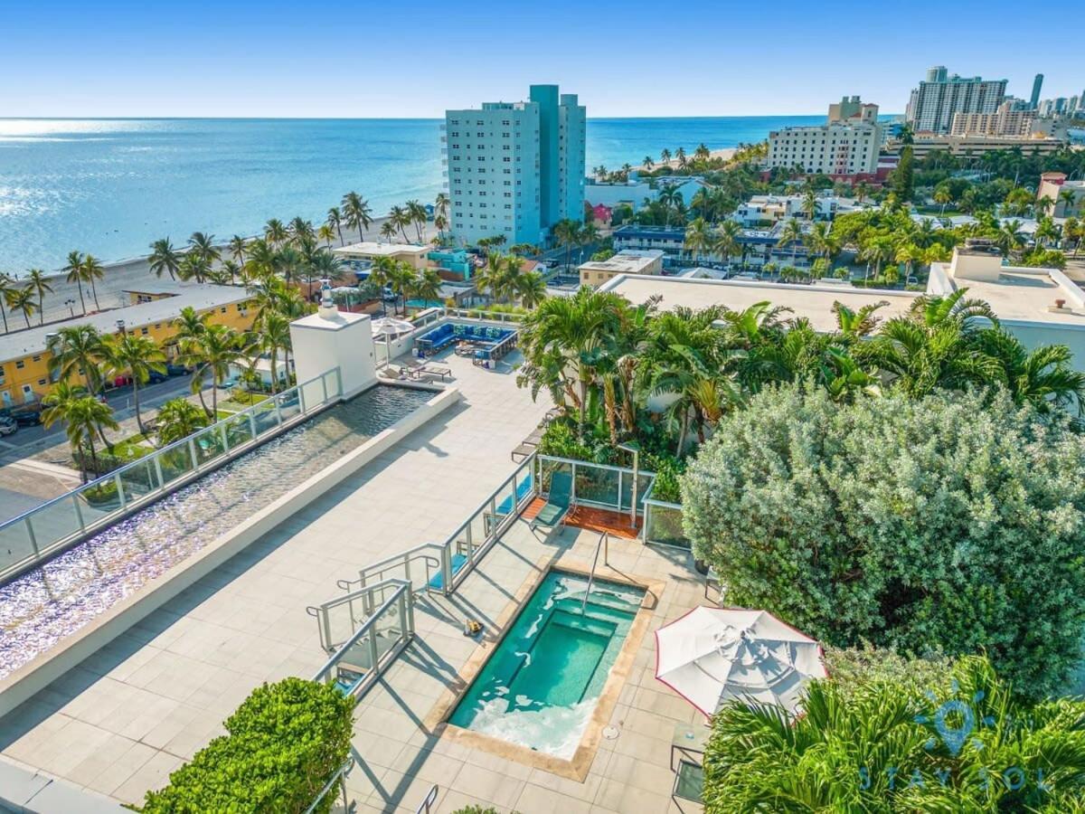 Near Beach - Rooftop Pool - Hot Tub - Broad-Walk Hollywood Buitenkant foto